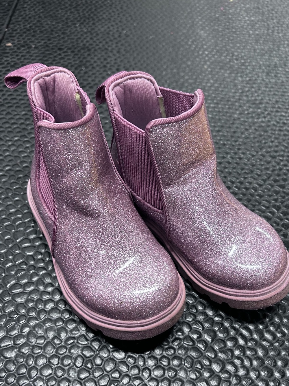 Native Kensington Treklite Pink Glitter Boots 8